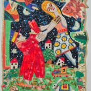 Francesco Musante, Vieni tra le mie braccia.., serigrafia cm 17,5×25 (2)